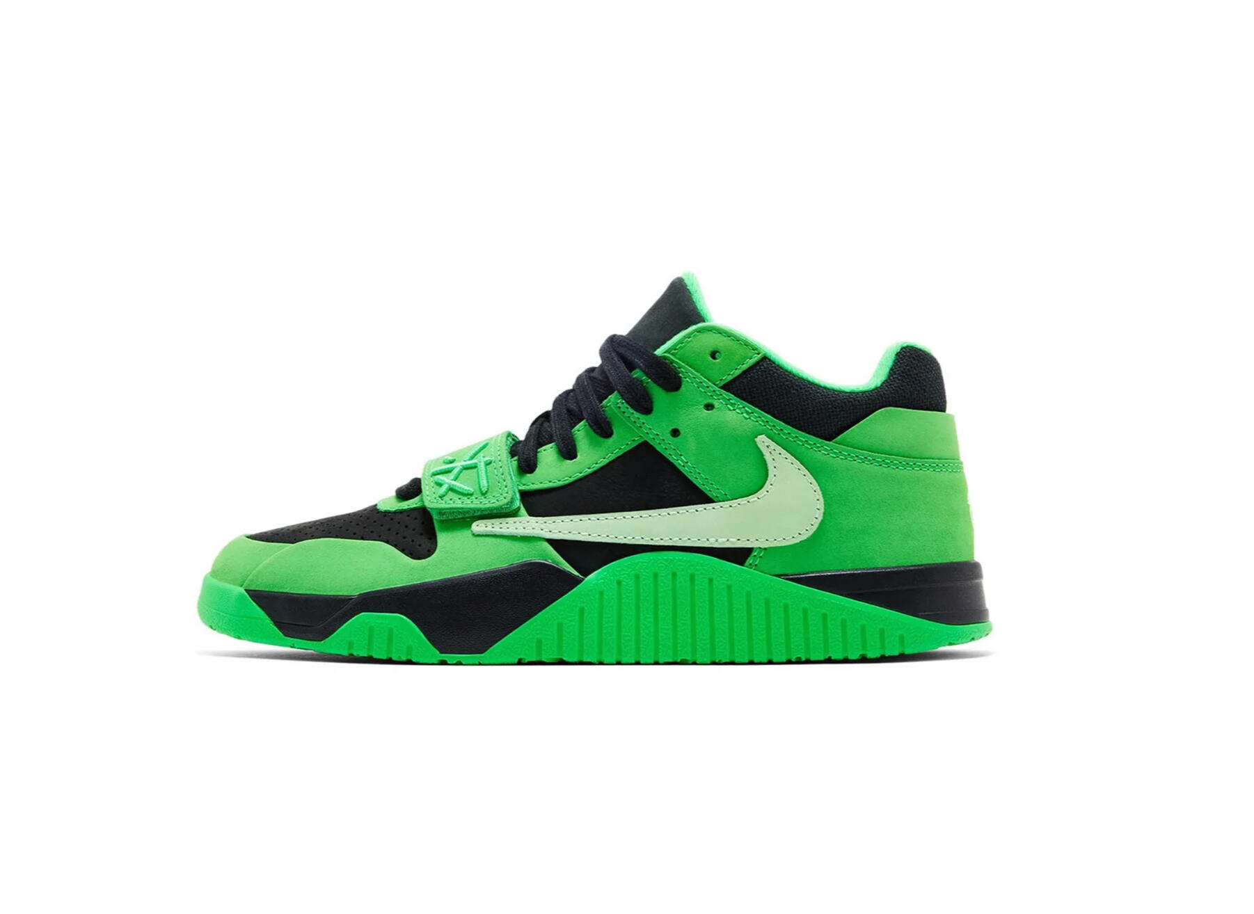 AIR JORDAN X TRAVIS SCOTT CJ1 T-REXX "GREEN SPARK" SHOES