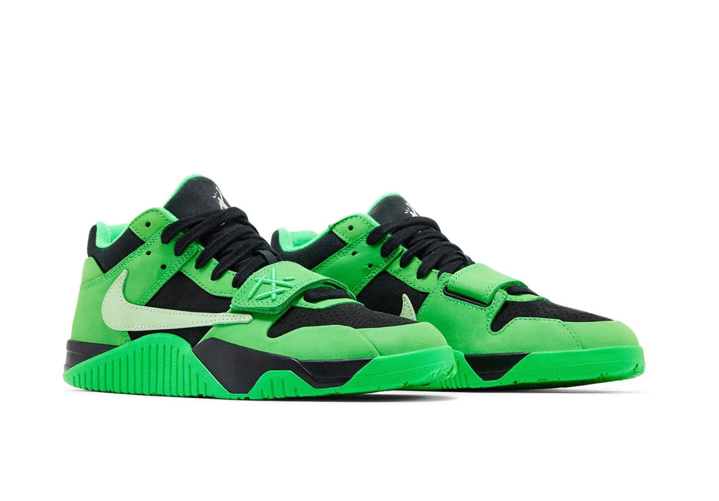 AIR JORDAN X TRAVIS SCOTT CJ1 T-REXX "GREEN SPARK" SHOES