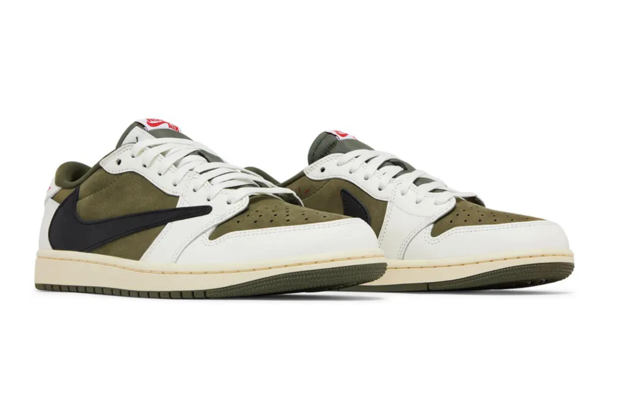 Travis Scott x Air Jordan 1 Retro Low OG SP 'Reverse Olive / Medium Olive'