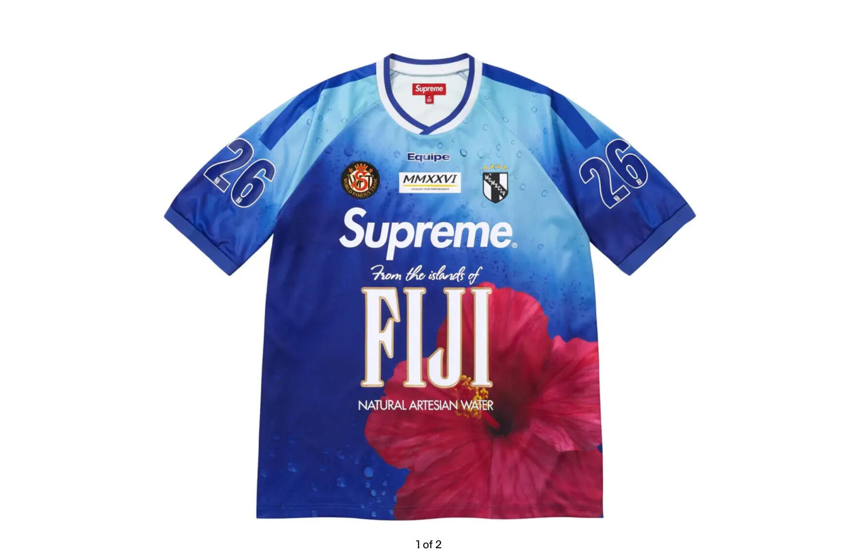 Supreme x Fiji Jersey 'Multicolor'
